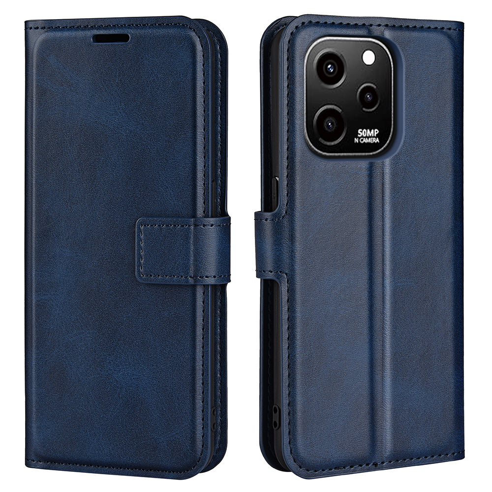 For Huawei nova Y61 4G Calf Texture PU Leather Phone Case Wallet Stand Full Body Flip Folio Square Magnetic Clasp Protective Cover For Huawei nova Y61 4G Calf Texture PU Leather Phone Case Wallet Stand Full Body Flip Folio Square Magnetic Clasp Protective Cover